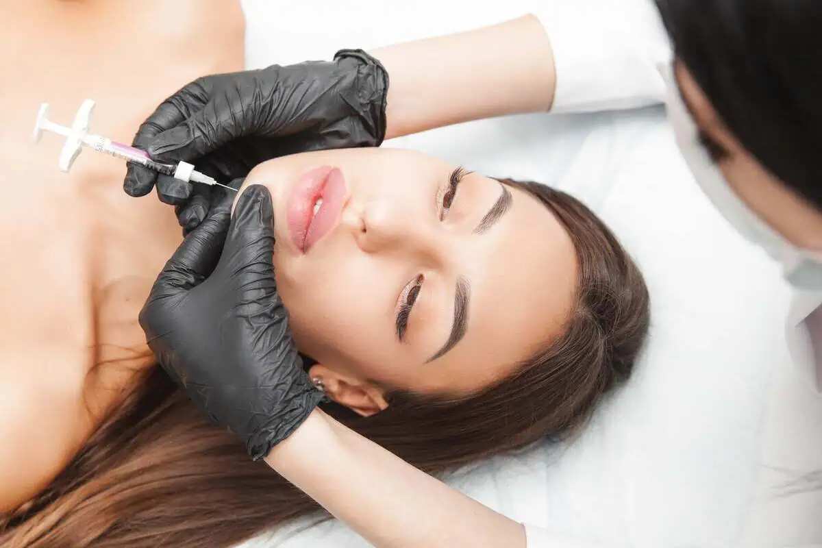 Woman Receiving Kybella in Grants Pass, OR | Renu Medical Aesthetics