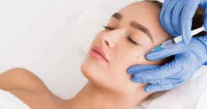 A women is getting Neurotoxins injections in Grants Pass, OR